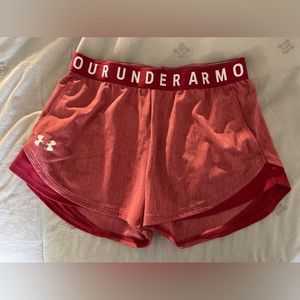 COPY - Under Armour red shorts